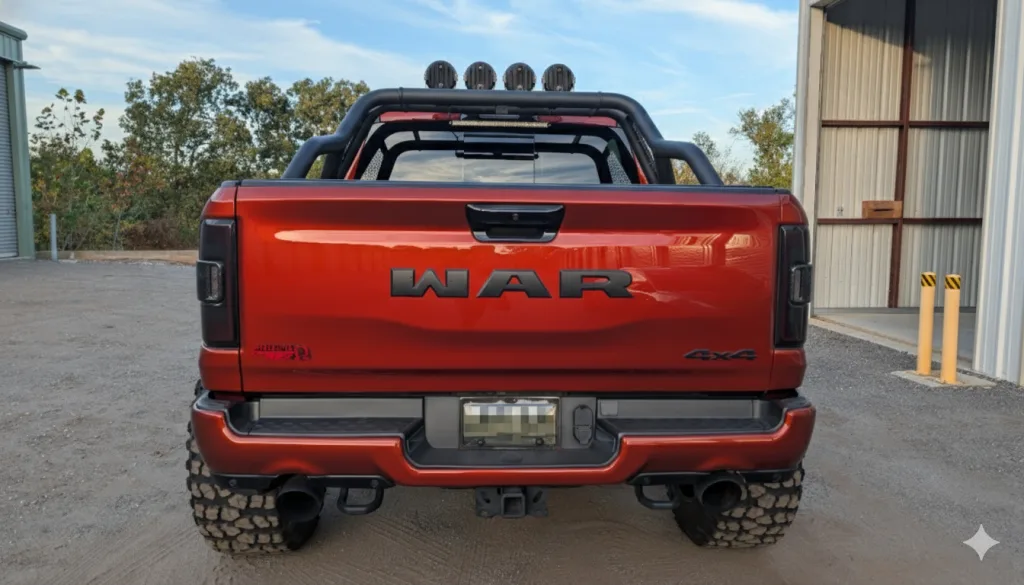 WAR TRX Rear