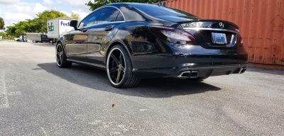 Rear Quarter Mercedes CLS 63